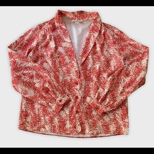 Printed Topshop Blouse